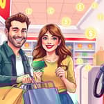 Tarjeta con cashback en supermercados y combustible