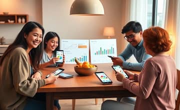 Sincroniza tus finanzas familiares con apps compartidas
