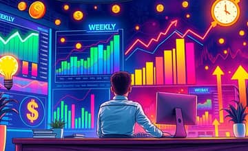 Revisa tu avance financiero semanal con gráficos simples