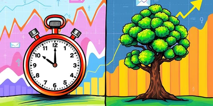 Ventajas de las inversiones a corto vs largo plazo