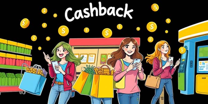 Acumula recompensas usando apps de cashback