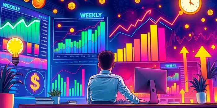 Revisa tu avance financiero semanal con gráficos simples