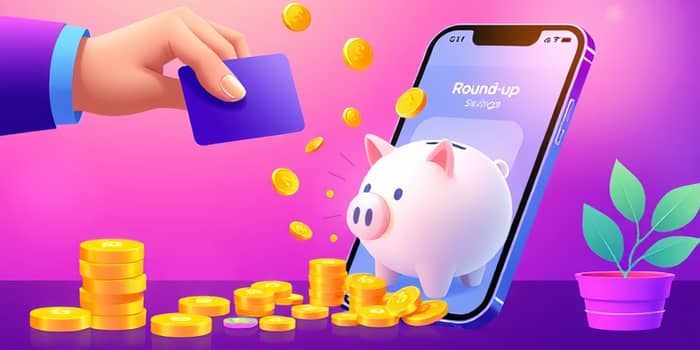 Ahorra mientras gastas usando apps con redondeo automático