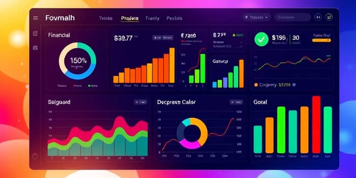 Rastrea tus metas financieras con visualizaciones atractivas
